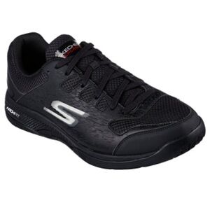 SKECHERS ARCHFIT Pickleball Men’s Black Athletic Sneakers size 11